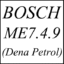 مپ لیست وینولز Bosch ME7.4.9 دنا بنزینی