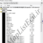 مپ لیست وینولز BOSCH ME7.4.4 TU5 (9648024580)(28)
