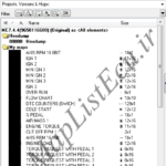 مپ لیست حرفه‌ای WinOLS ایسیو Bosch ME7.4.4 – کد فنی 9650116680