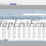 مپ لیست وینولز Bosch ME7.4.4 (9663832280)(33)