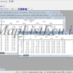 مپ لیست ایسیو BOSCH ME7.4.5(9658424980)
