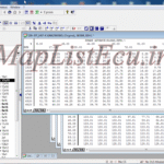 مپ لیست ایسیو BOSCH ME7.4.5(9662560580)