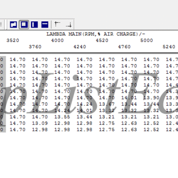 مپ لیست وینولز BOSCH ME7.4.4 TU5 (9648024580)(28)