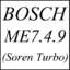 مپ لیست وینولز Bosch ME7.4.9 سورن توربو