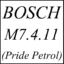 مپ لیست وینولز BOSCH M7.4.11 پراید