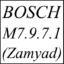 مپ لیست وینولز BOSCH M7.9.7.1 زامیاد