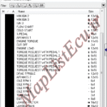 مپ لیست وینولز H30 Cross TU5 (3600110108)