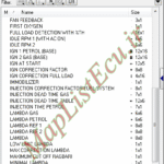 مپ لیست وینولز Bifuel XU7 CBR PTP E4(YG20240246-A) پژو 405