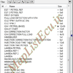 مپ لیست وینولز Petrol TU5 (CEF-CEJ) PTP E4(YG20240238-A) پژو ۴۰۵