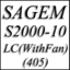 مپ لیست وینولز SAGEM S2000_10_LC(WithFan) پژو 405