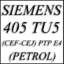 مپ لیست وینولز Petrol TU5 (CEF-CEJ) PTP E4 Fix پژو ۴۰۵