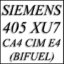 مپ لیست وینولز Bifuel XU7 CA4 CIM E4 Fix پژو 405