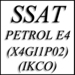 مپ لیست وینولز SSAT Petrol Petrol E4(X4GI1P02)