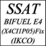مپ لیست وینولز SSAT Bifuel E4(X4CI1P05)Fix