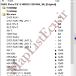مپ لیست وینولز EZAM SB16 XUP(XU150148A_9A)