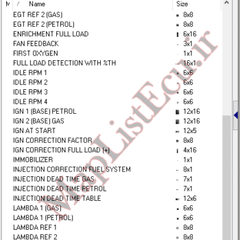 مپ لیست ایسیو SSAT No Flash