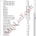 مپ لیست وینولز EZAM SB16 XUP(XU150154A_9A)