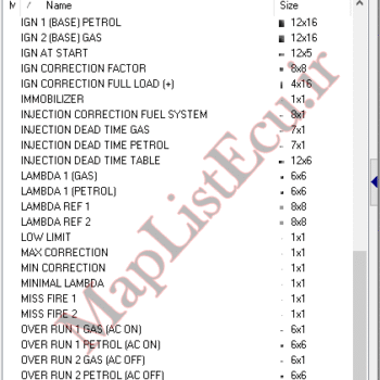 مپ لیست ایسیو SSAT No Flash